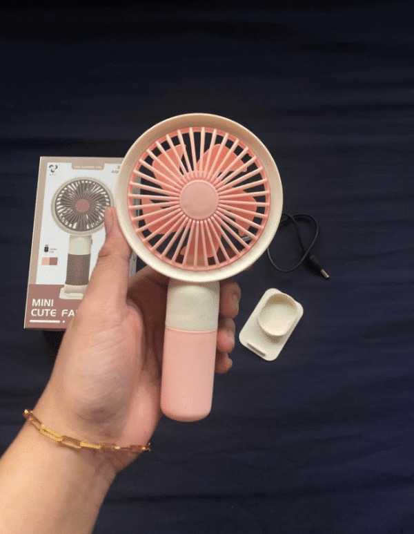 Portable Mini USB Fan – Rechargeable & Compact - Image 3